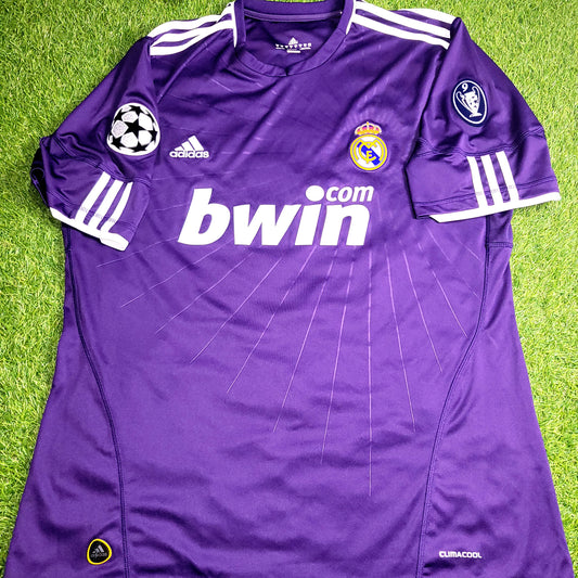 Cristiano Ronaldo Real Madrid 2010 2011 UEFA Third Soccer Jersey Shirt XL SKU# P95678