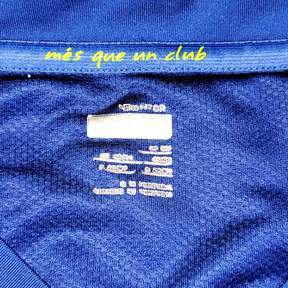 Ronaldinho Barcelona Anniversary 2007 2008 Soccer Jersey Shirt L SKU# 237741-655