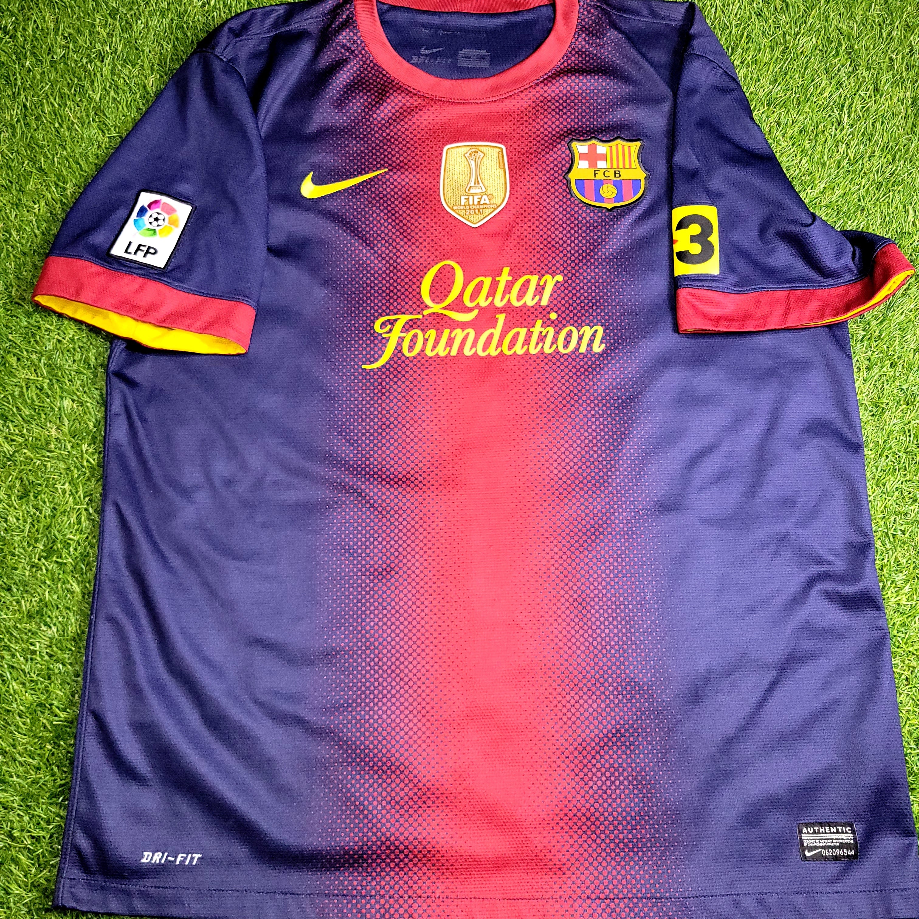 Messi Barcelona 2012 2013 Soccer Jersey Shirt XL SKU# 478323-410