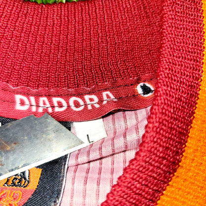 Totti As Roma Diadora 1997 1998 KARDASHIAN Soccer Jersey Shirt L