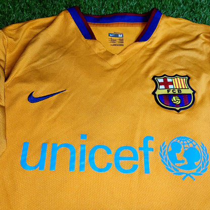 Ronaldinho Barcelona 2006 2007 Away Soccer Jersey Shirt M SKU# 146982-819
