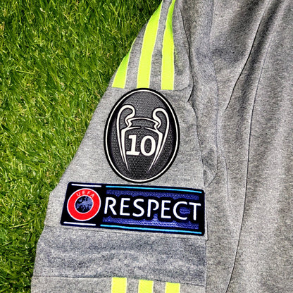 Cristiano Ronaldo Real Madrid 2015 2016 Away Long Sleeve Soccer Jersey Shirt L SKU# S12686