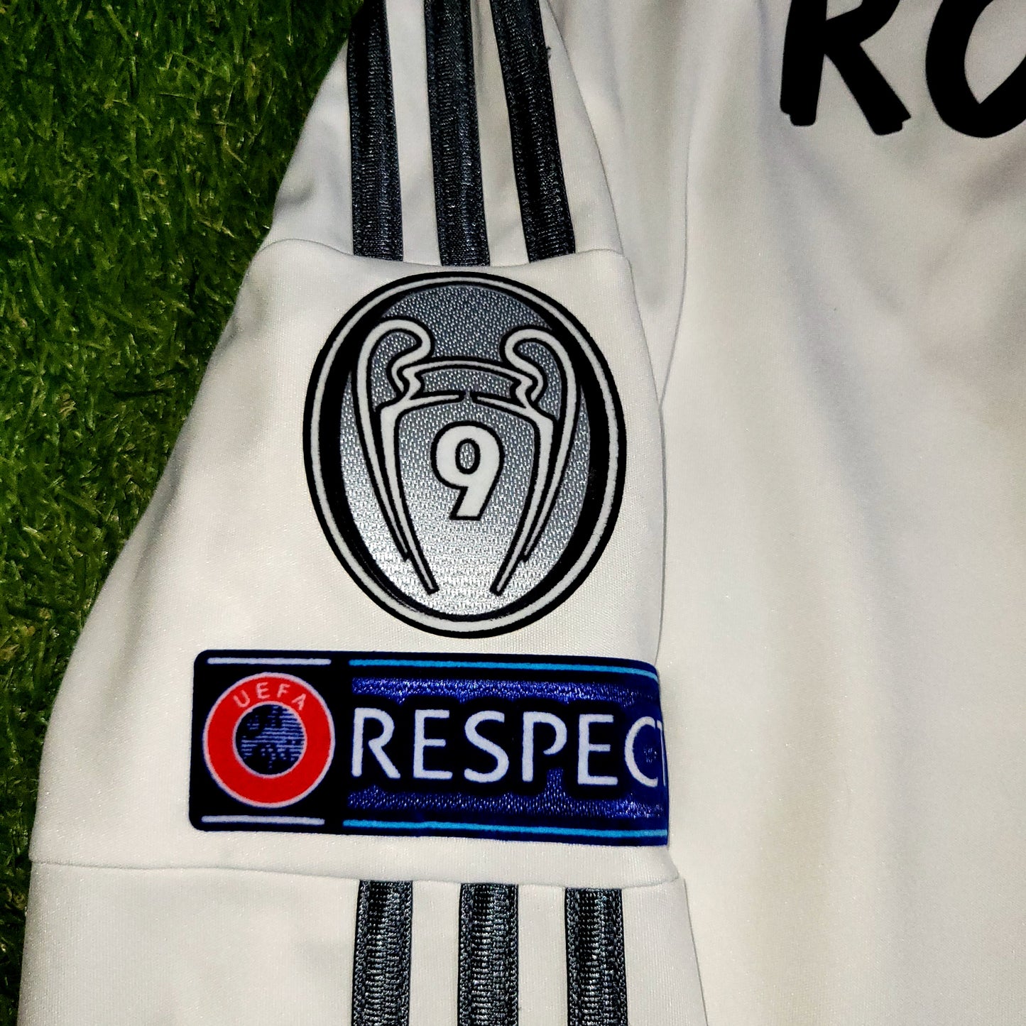 Cristiano Ronaldo Real Madrid UEFA FINAL 2013 2014 Soccer Jersey Shirt M SKU# G81098