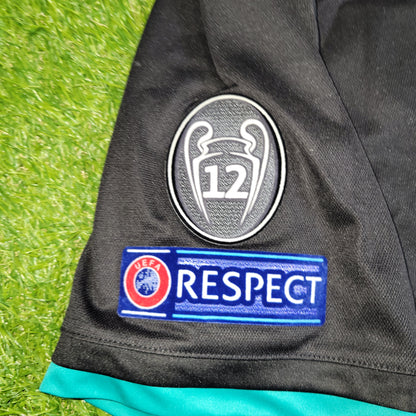 Cristiano Ronaldo Real Madrid 2017 2018 UEFA Away Soccer Jersey Shirt XL SKU# BR3543