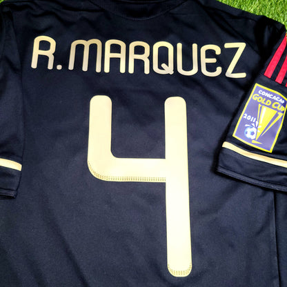 Marquez Mexico 2011 GOLD CUP FINAL Soccer Away Jersey Shirt M SKU# V31526