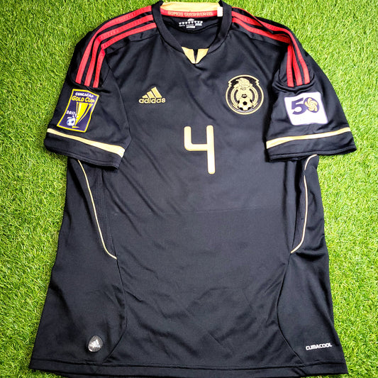 Marquez Mexico 2011 GOLD CUP FINAL Soccer Away Jersey Shirt M SKU# V31526