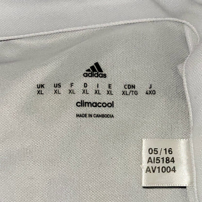 Cristiano Ronaldo Real Madrid 2016 2017 UEFA Home Long Sleeve Soccer Jersey Shirt XL SKU# AI5184