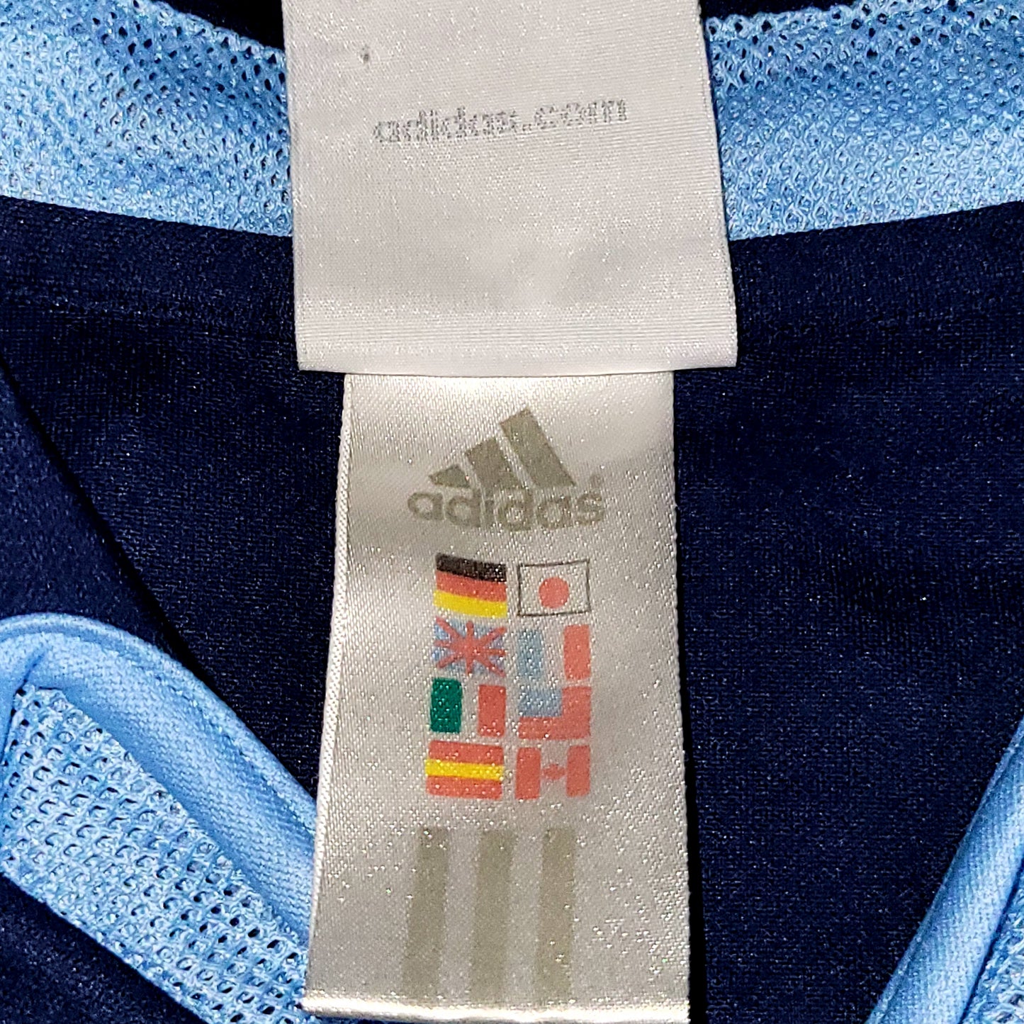 Messi Argentina 2004 2005 DEBUT Away Soccer Jersey Shirt M