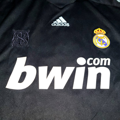 Ramos Real Madrid 2009 2010 Away Soccer Jersey Shirt L SKU# E84339