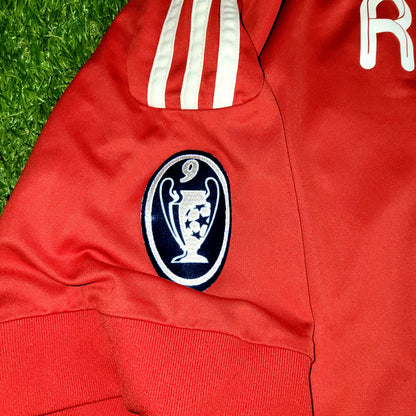 Cristiano Ronaldo Real Madrid UEFA 2011 2012 Third Soccer Jersey Shirt L SKU# V13597