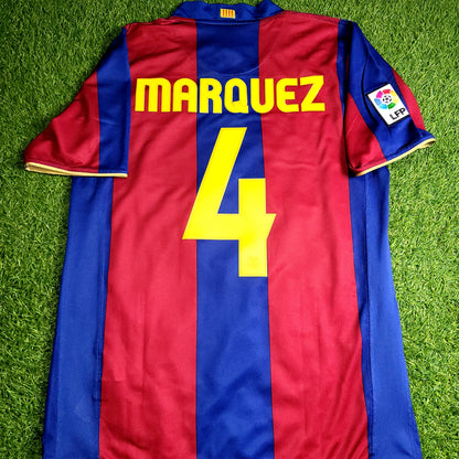 Marquez Barcelona Anniversary Home 2007 2008 Soccer Jersey Shirt M SKU# 237741-655