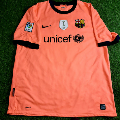 Marquez Barcelona 2009 2010 Away Soccer Jersey Shirt XL SKU# 355020-870