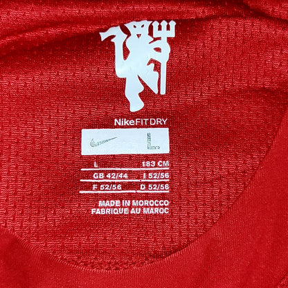 Cristiano Ronaldo Manchester United 2007 2008 Home Long Sleeve Soccer Jersey Shirt L SKU# 237925-666