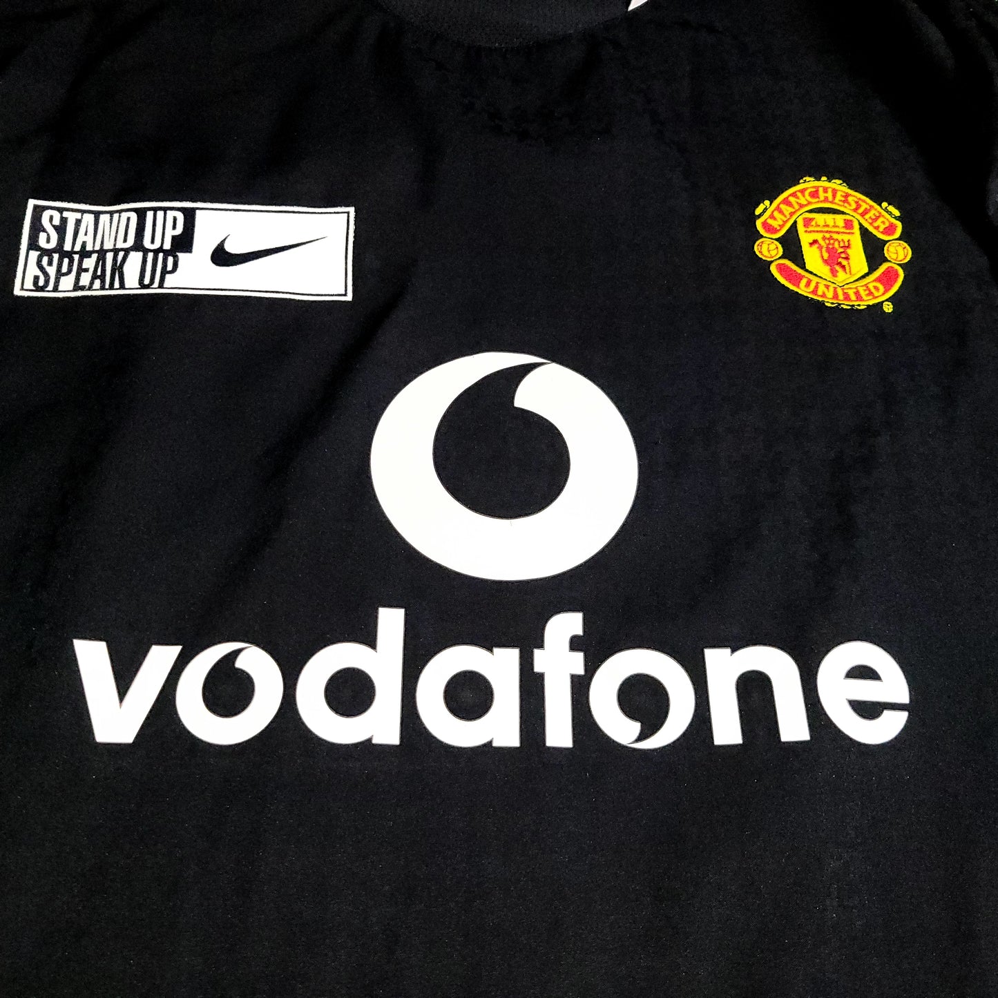 Cristiano Ronaldo Manchester United 2004 2005 Away STAND UP SPEAK UP Soccer Jersey Shirt XL SKU# 112678