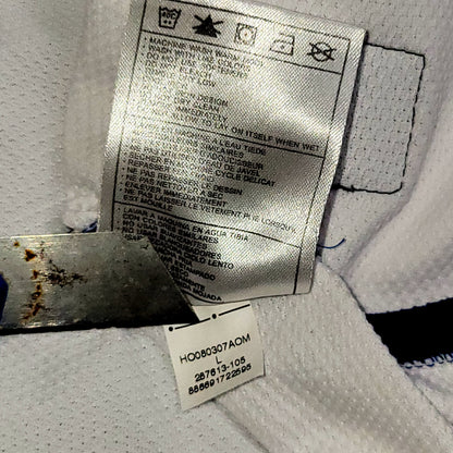 Cristiano Ronaldo Manchester United UEFA FINAL 2008 2009 Away Long Sleeve Soccer Jersey Shirt L SKU# 287613-105