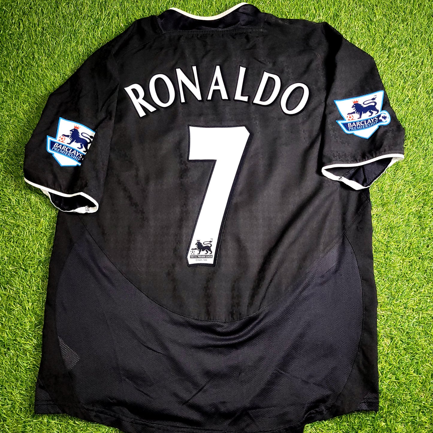 Cristiano Ronaldo Manchester United 2004 2005 Away STAND UP SPEAK UP Soccer Jersey Shirt M