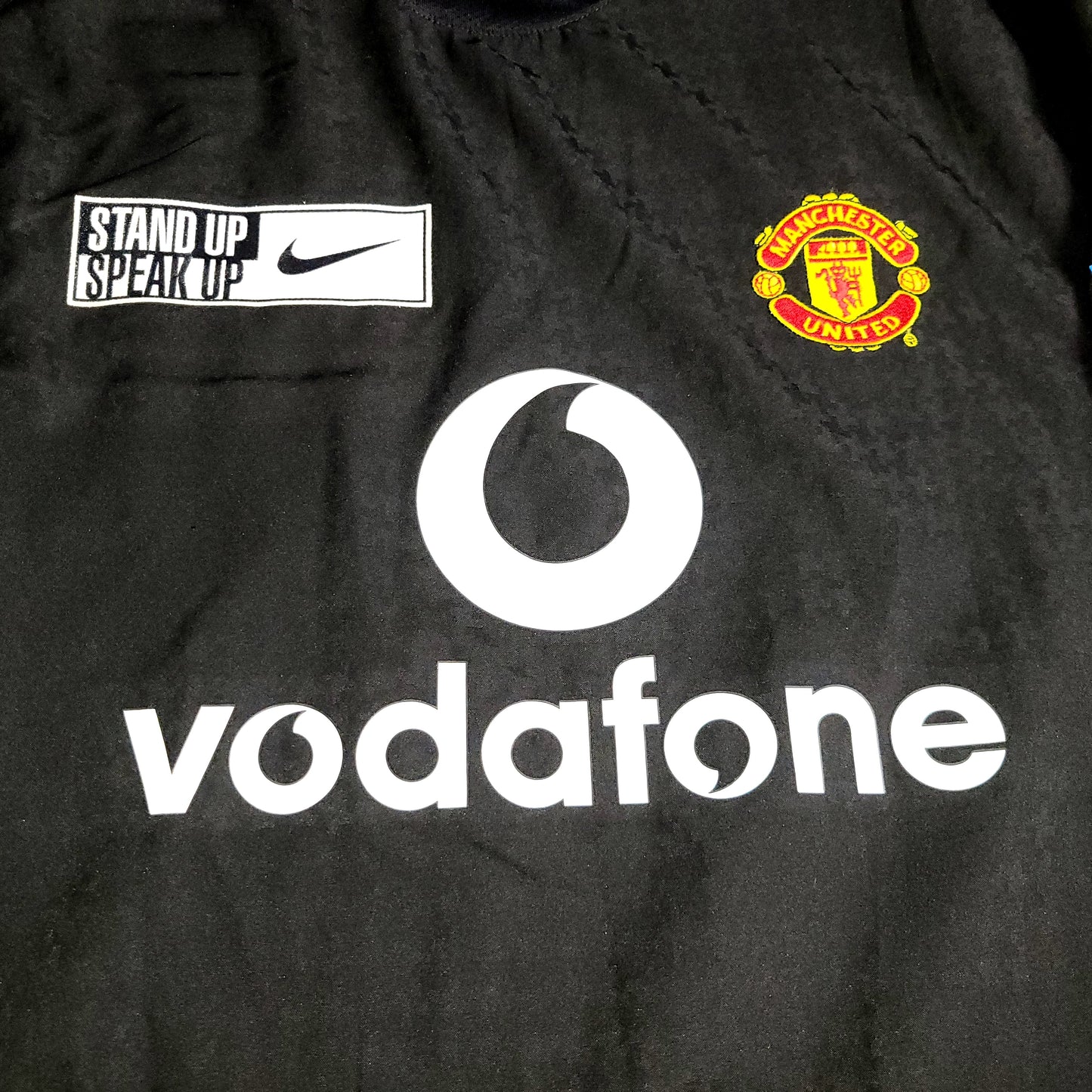 Cristiano Ronaldo Manchester United 2004 2005 Away STAND UP SPEAK UP Soccer Jersey Shirt M