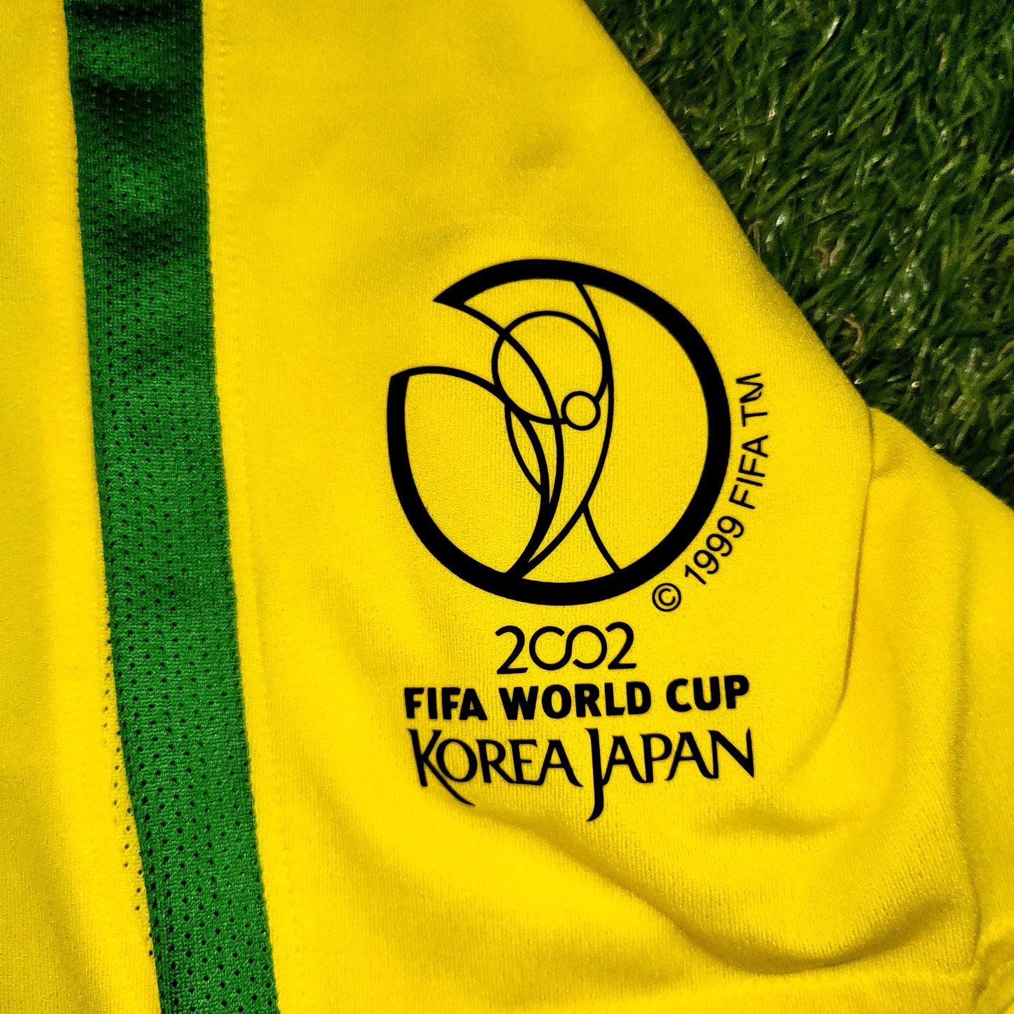 Ronaldo Brazil 2002 WORLD CUP Soccer Home Jersey Shirt M