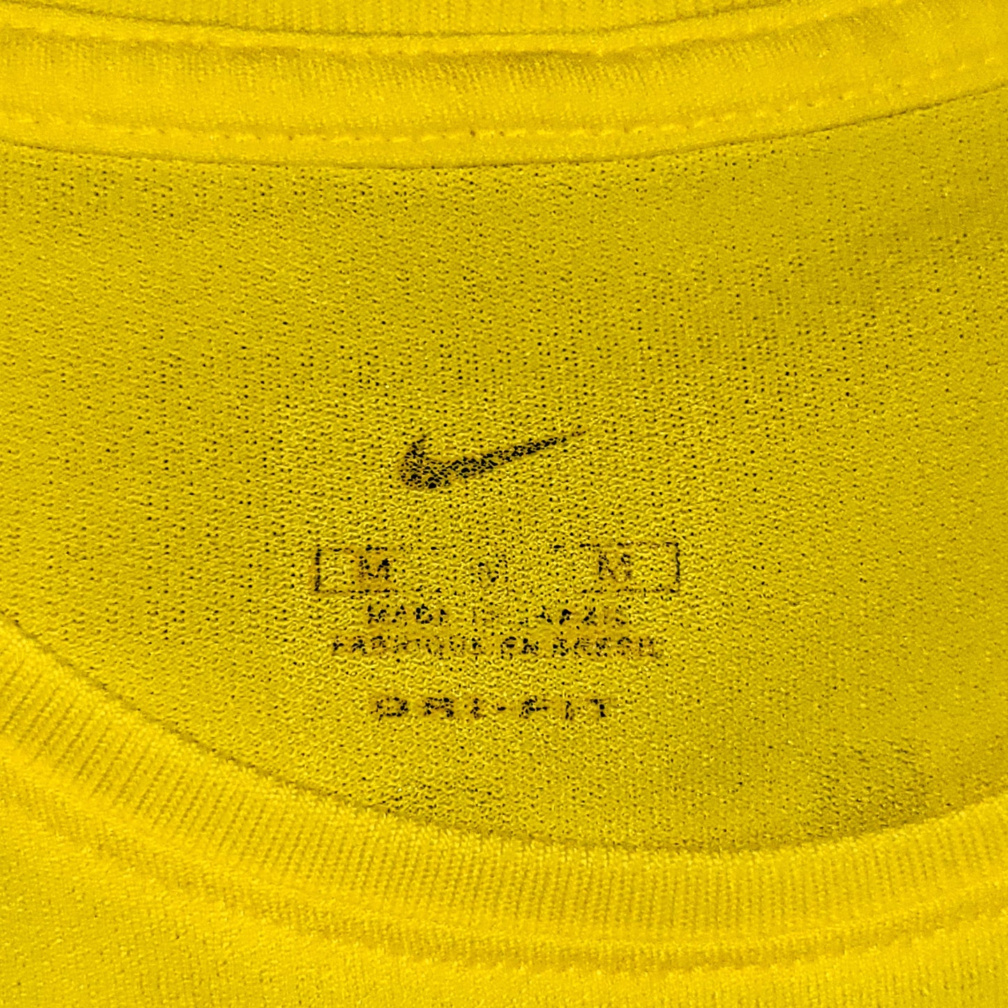 Ronaldo Brazil 2002 WORLD CUP Soccer Home Jersey Shirt M