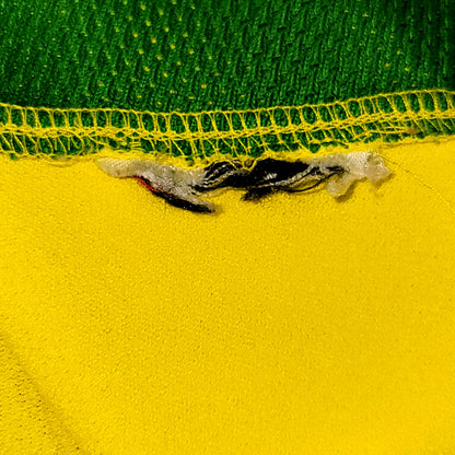 Ronaldo Brazil 2002 WORLD CUP Soccer Home Jersey Shirt M