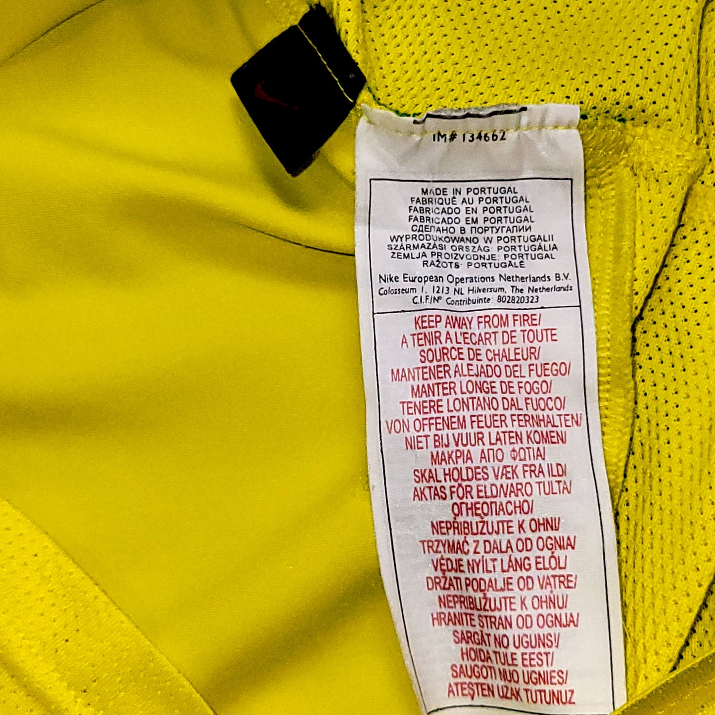 Ronaldinho Brazil 2004 Home Soccer Jersey Shirt M