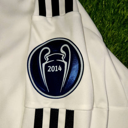 Cristiano Ronaldo Real Madrid 2014 2015 Home Long Sleeve UEFA Soccer Jersey Shirt L SKU# F49660