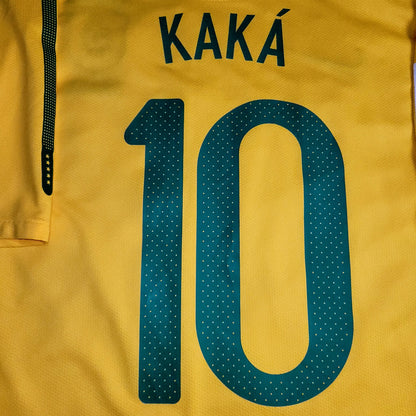 Kaka Brazil WORLD CUP 2010 Soccer Jersey Shirt L SKU# 369250-703