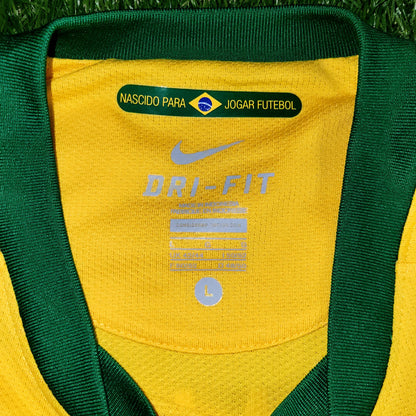 Kaka Brazil WORLD CUP 2010 Soccer Jersey Shirt L SKU# 369250-703