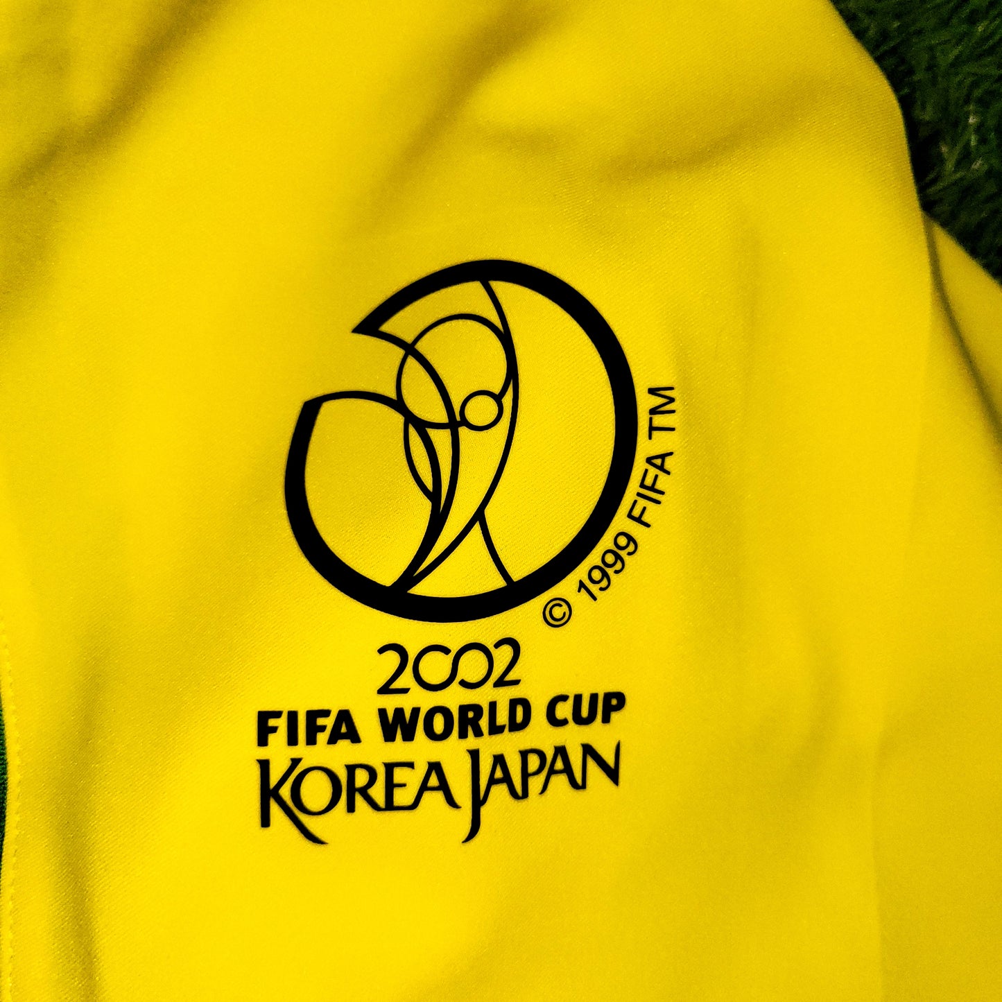 Ronaldo Brazil 2002 WORLD CUP Soccer Home Jersey Shirt XL SKU# 182265