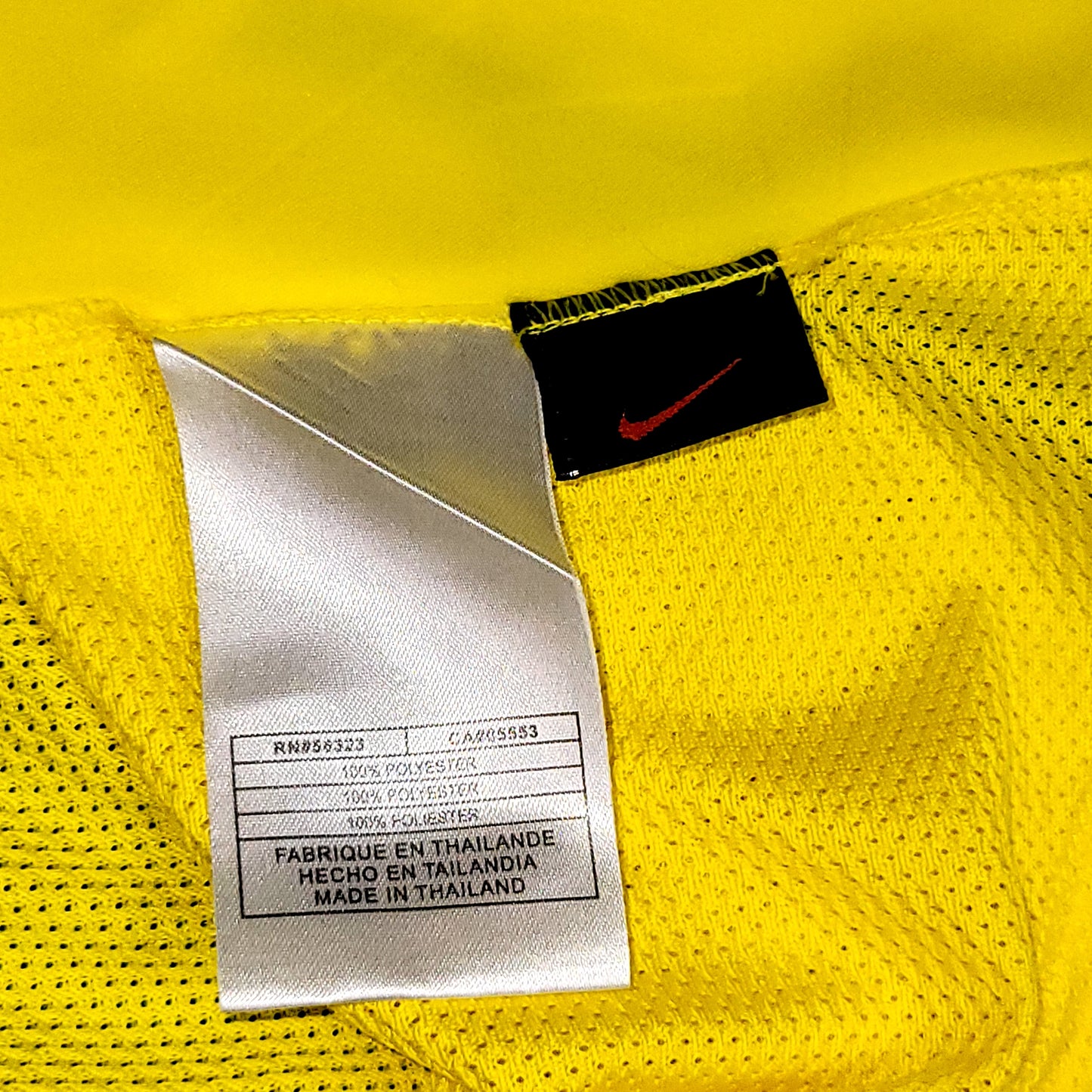 Ronaldo Brazil 2002 WORLD CUP Soccer Home Jersey Shirt XL SKU# 182265