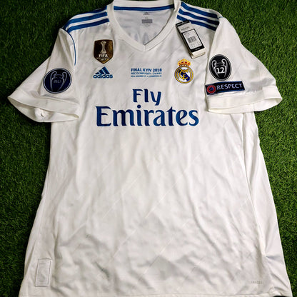 Cristiano Ronaldo Real Madrid 2017 2018 LAST GAME UEFA FINAL Soccer Jersey Shirt BNWT XL SKU# B31106