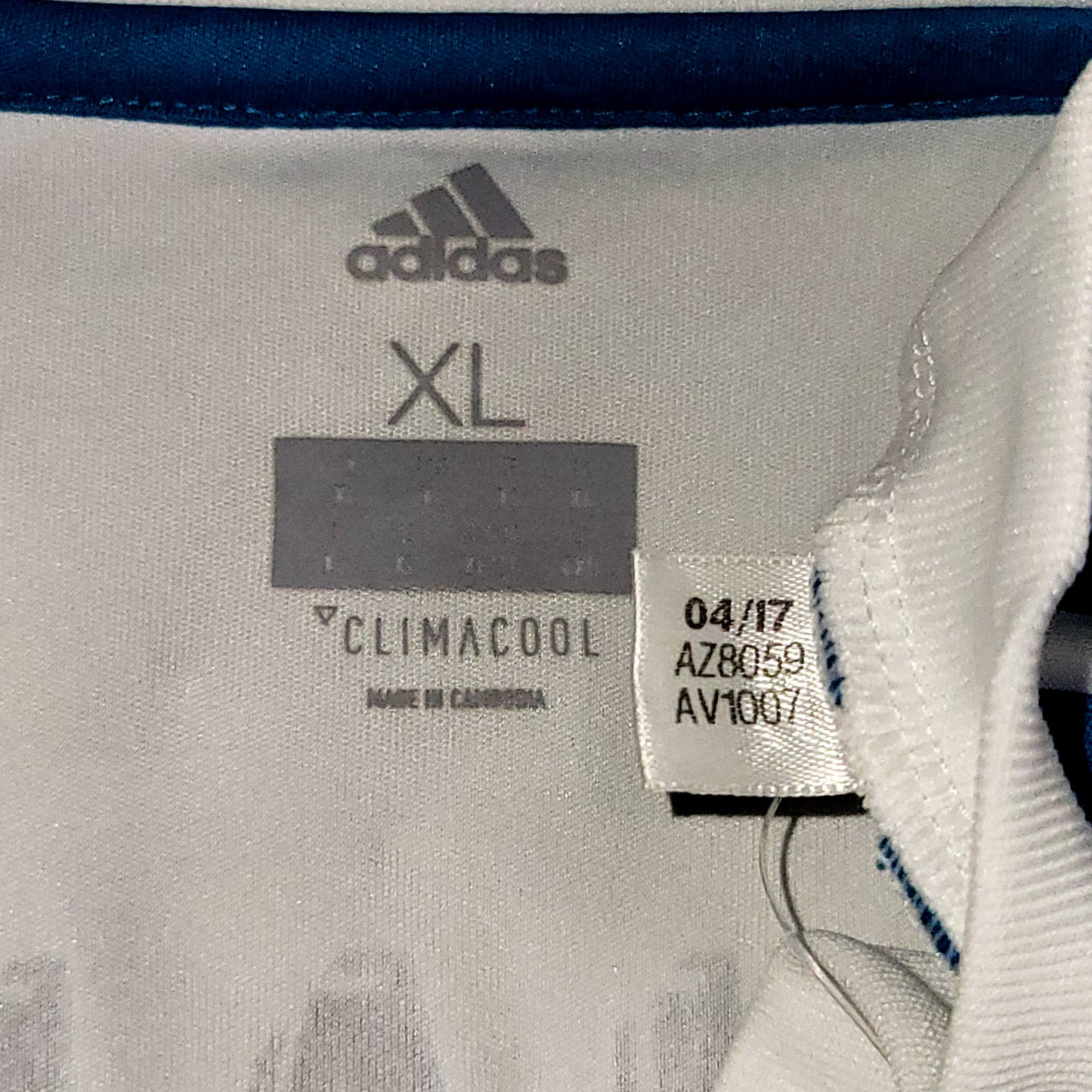 Cristiano Ronaldo Real Madrid 2017 2018 LAST GAME UEFA FINAL Soccer Jersey Shirt BNWT XL SKU# B31106