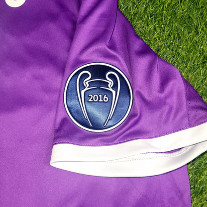 Cristiano Ronaldo Real Madrid 2016 2017 UEFA FINAL Away Soccer Jersey Shirt BNWT L SKU# AI5158