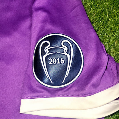 Cristiano Ronaldo Real Madrid 2016 2017 UEFA FINAL Away Soccer Jersey Shirt L SKU# AI5158