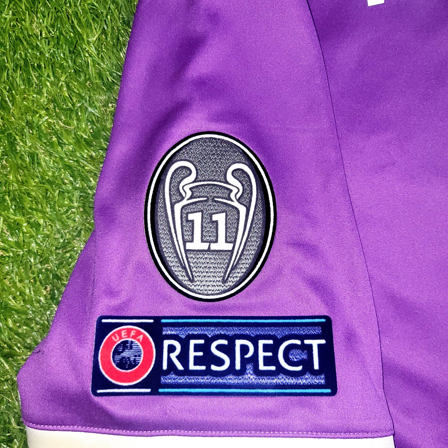 Cristiano Ronaldo Real Madrid 2016 2017 UEFA FINAL Away Soccer Jersey Shirt L SKU# AI5158