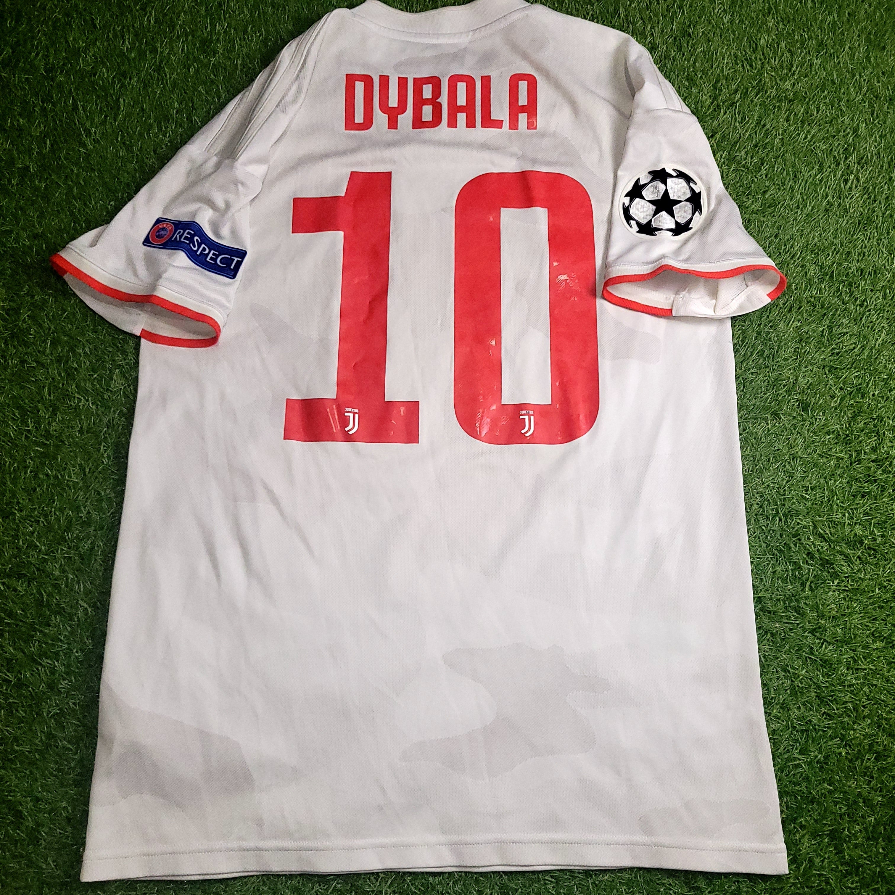 Dybala Juventus 2019 2020 Away UEFA Soccer Jersey Shirt M SKU