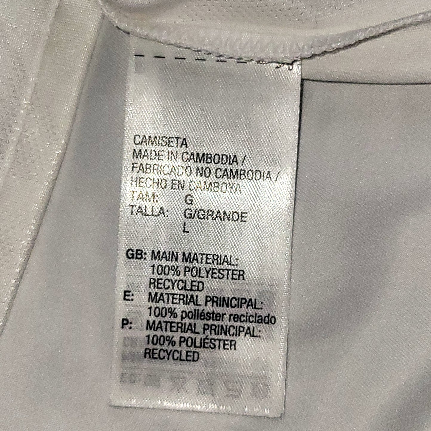 Cristiano Ronaldo Real Madrid 2017 2018 LAST GAME UEFA FINAL Soccer Jersey Shirt BNWT L SKU# B31106