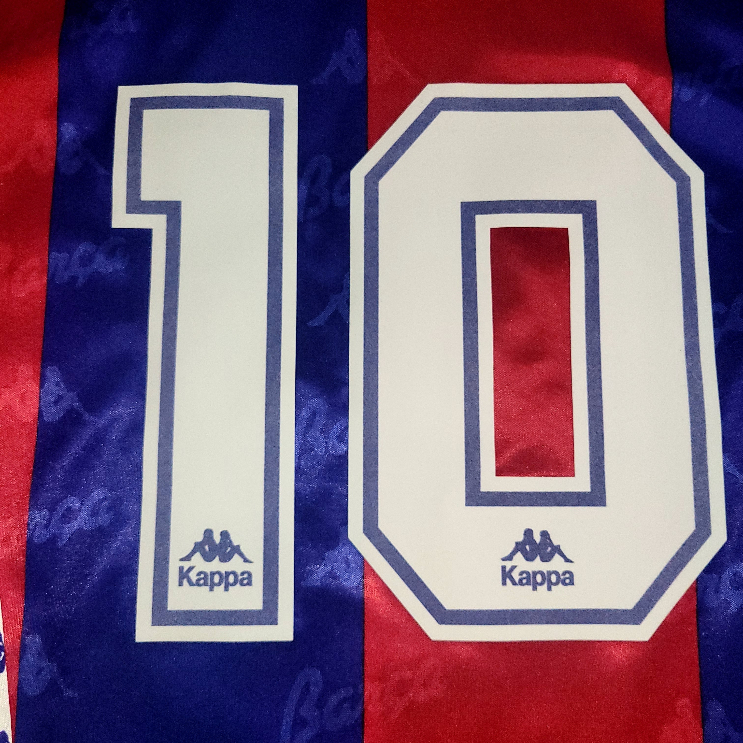 Romario Kappa Barcelona 1994 1995 Long Sleeve Soccer Jersey Shirt