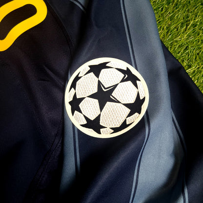 Adriano Inter Milan 2004 2005 2006 Third UEFA Soccer Jersey Shirt L