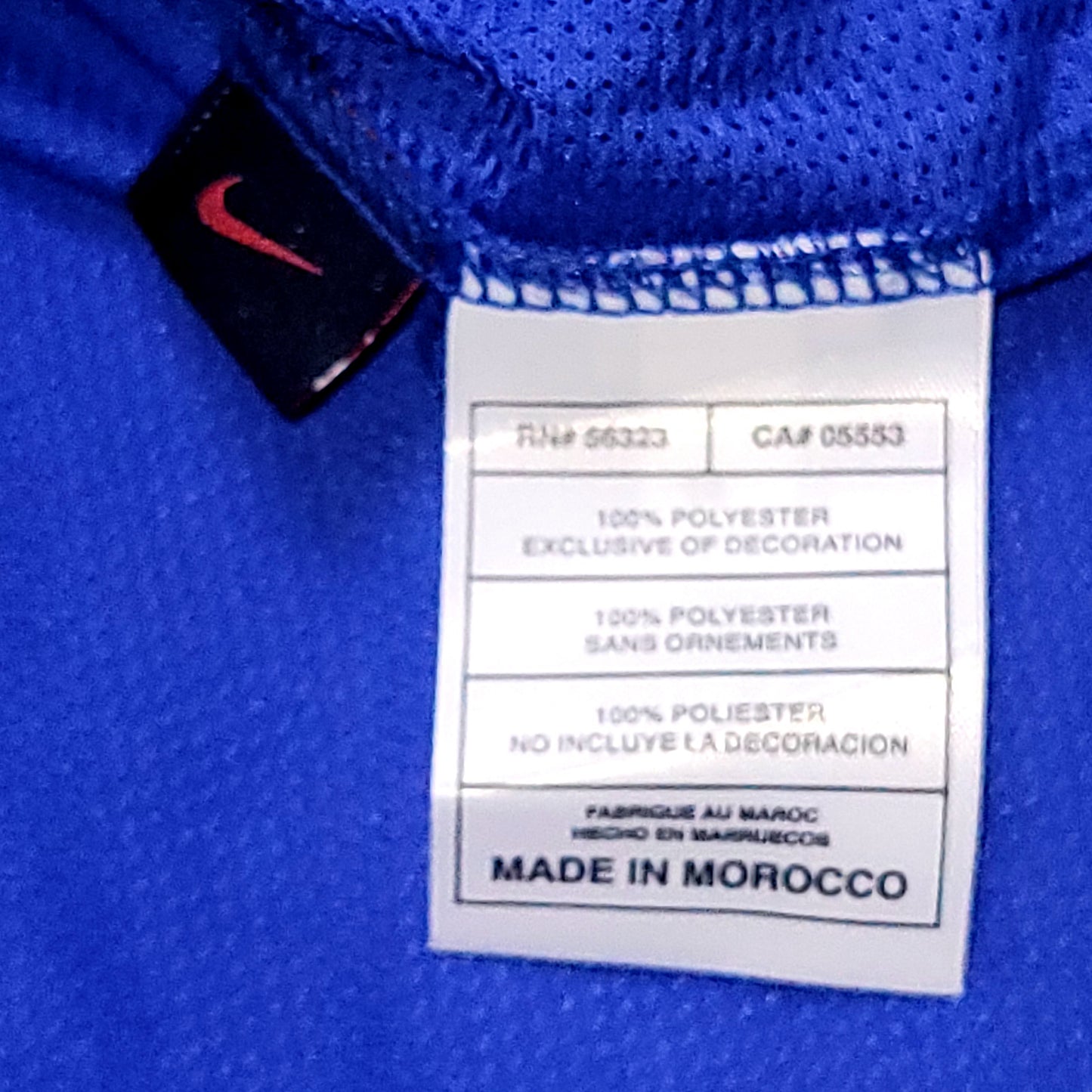 Ronaldo Brazil 2006 World Cup Away Soccer Jersey Shirt BNWT XL SKU# 103890