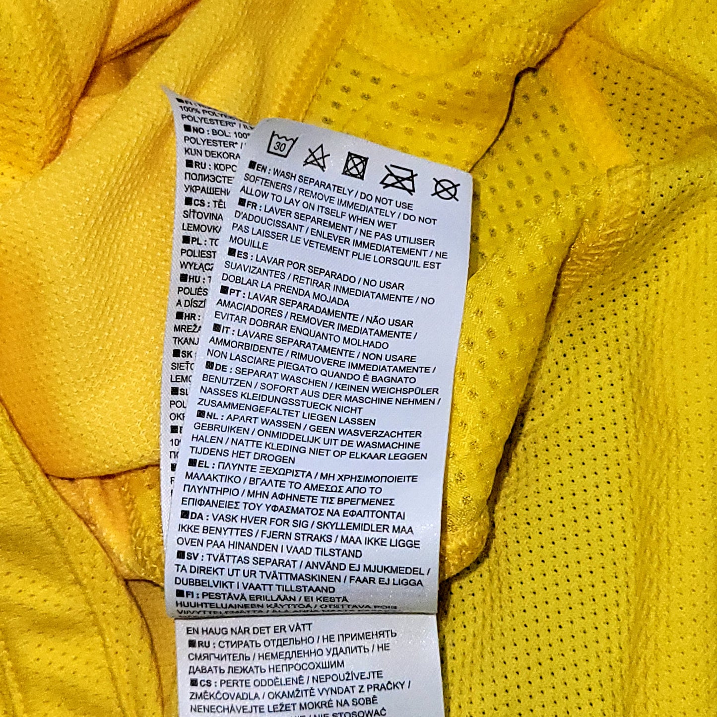 Ronaldo Brazil 2011 PLAYER ISSUE LAST MATCH Soccer Jersey Shirt M SKU# 405502-703