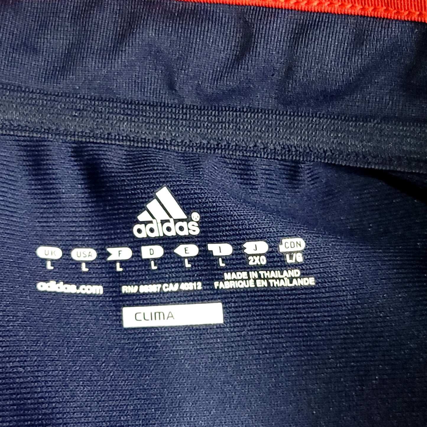 Iniesta Spain 2010 WORLD CUP FINAL Soccer Away Jersey L SKU# P47896