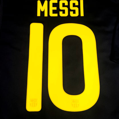Messi Barcelona 2011 2012 Away Soccer Jersey Shirt L SKU# 419880-010