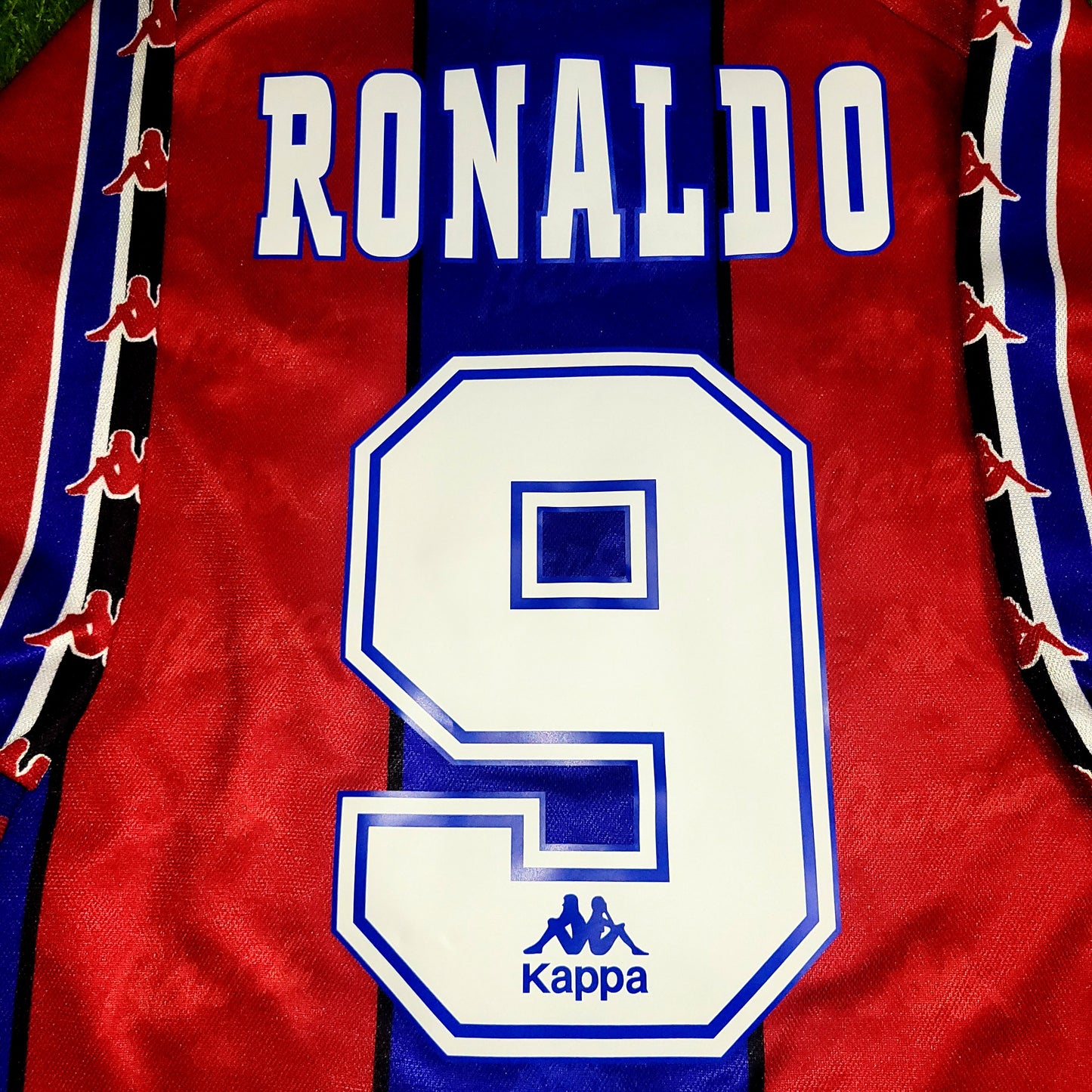 Ronaldo Kappa Barcelona 1996 1997 Home Soccer Jersey Shirt XL