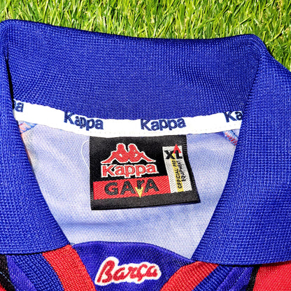 Ronaldo Kappa Barcelona 1996 1997 Home Soccer Jersey Shirt XL