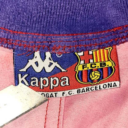 Romario Kappa Barcelona 1994 1995 Soccer Jersey Shirt XL