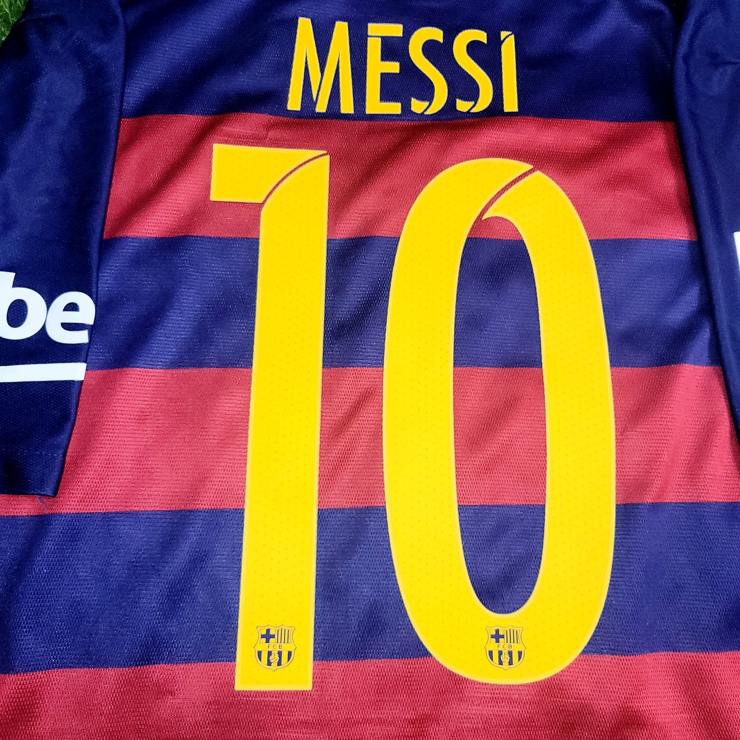 Messi Barcelona Player Issue 2015 2016 Soccer Jersey Shirt XL SKU# 658790-422