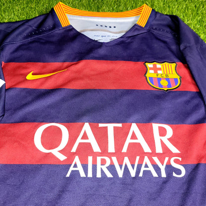Messi Barcelona Player Issue 2015 2016 Soccer Jersey Shirt XL SKU# 658790-422