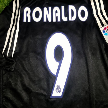 Ronaldo Real Madrid 2004 2005 Away Soccer Jersey Shirt M SKU# 367826
