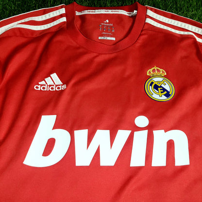 Cristiano Ronaldo Real Madrid UEFA 2011 2012 Third Soccer Jersey Shirt M SKU# V13597